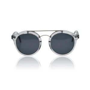 Specs By Lux 'Richie' Sunglasses - Crystal/Silver
